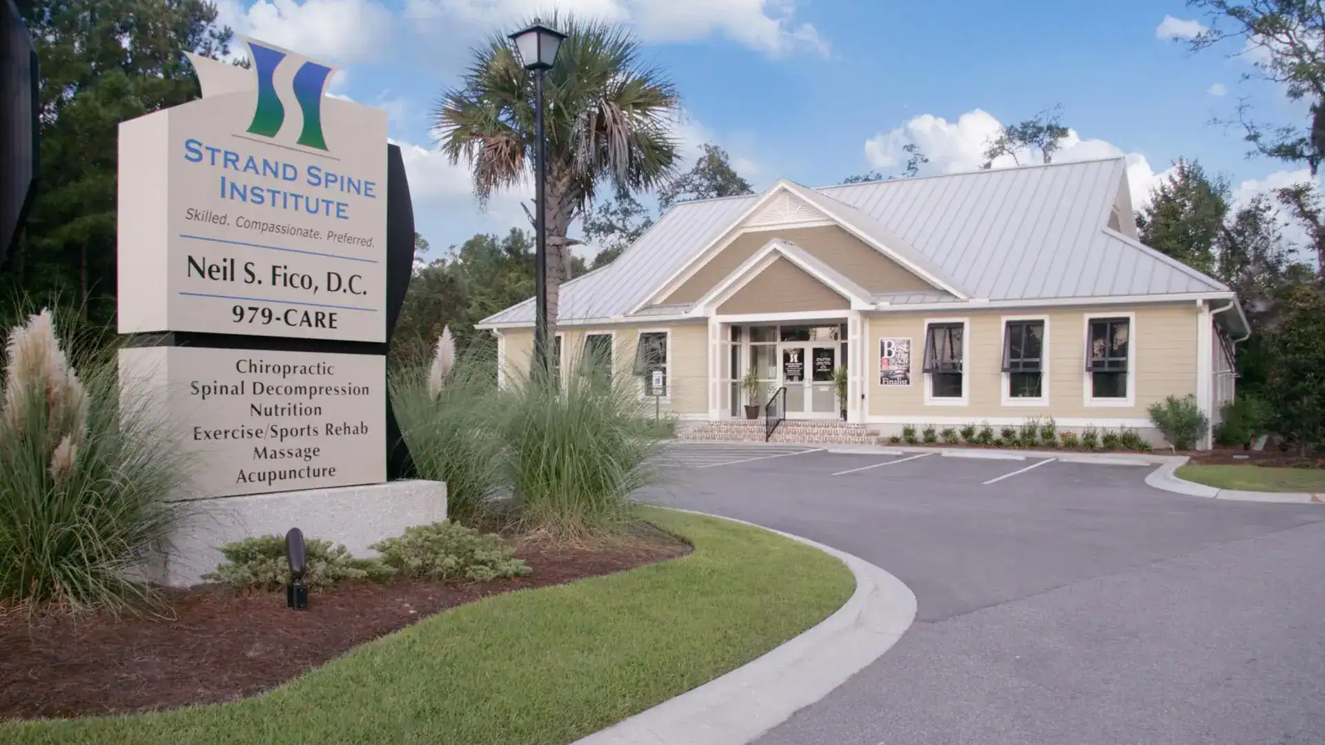 Strand Spine Institute on Ocean Highway in Pawleys Island, SC